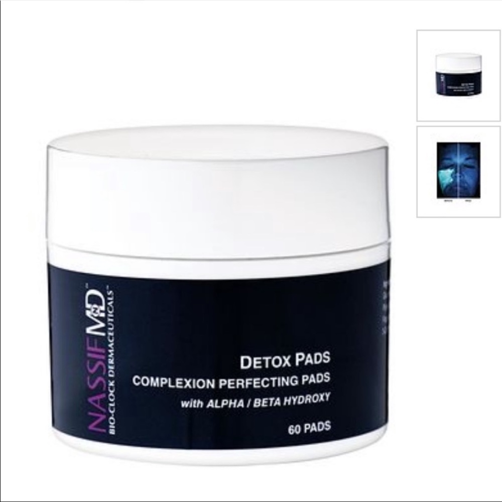 NEW! NassifMD Detox Complexion Perfecting Pads NWT